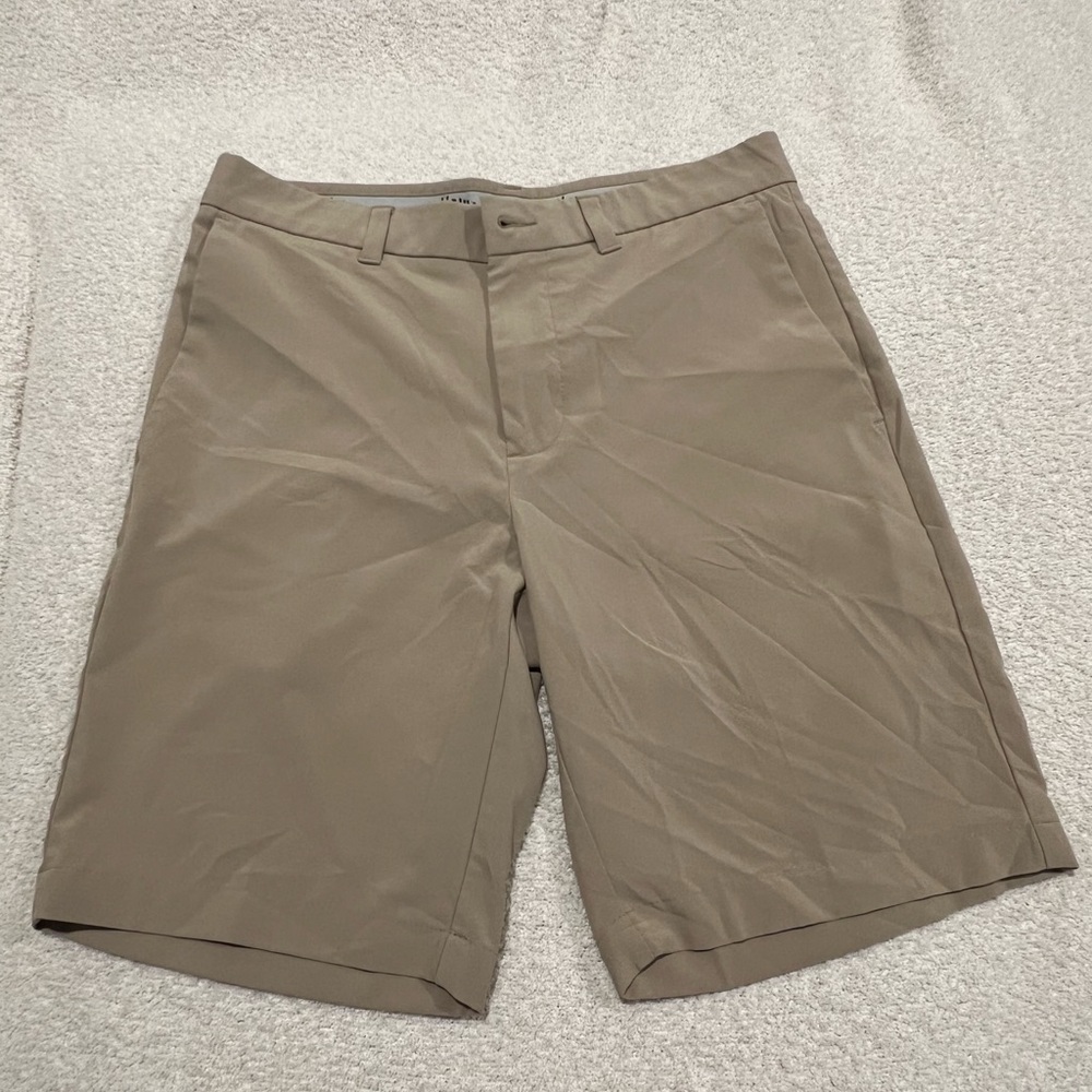 Callaway Men's Tan Flat Front Shorts